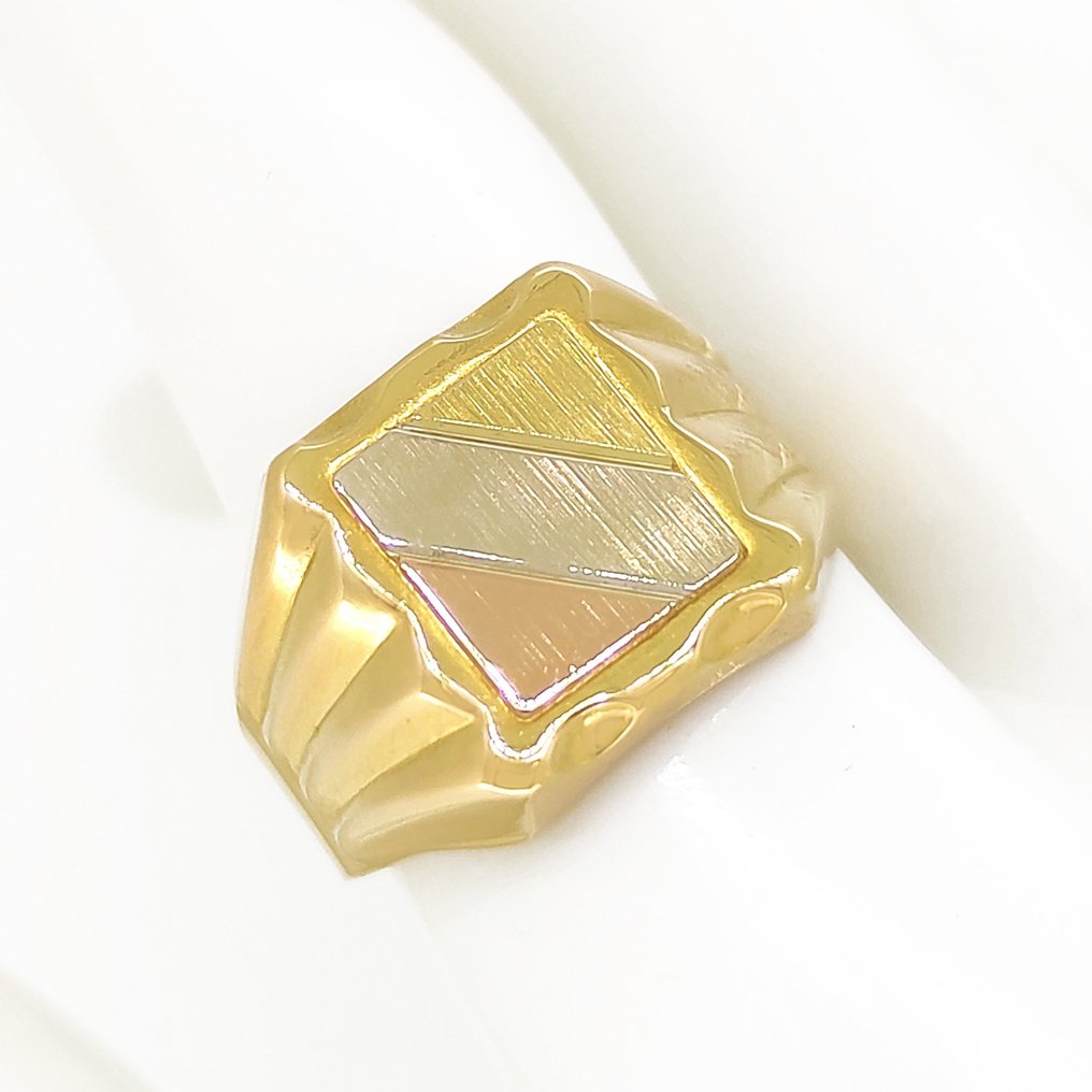 Pierścionek - 18-karatowe Białe złoto, Różowe złoto, Żółte złoto  #1.2