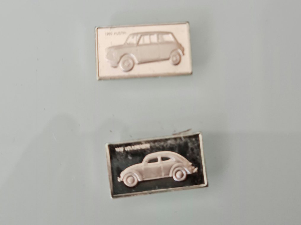美國. Franklin Mint - The 100 Greatest Cars Silver Miniature Collection (.925 Sterling Silver) #3.2
