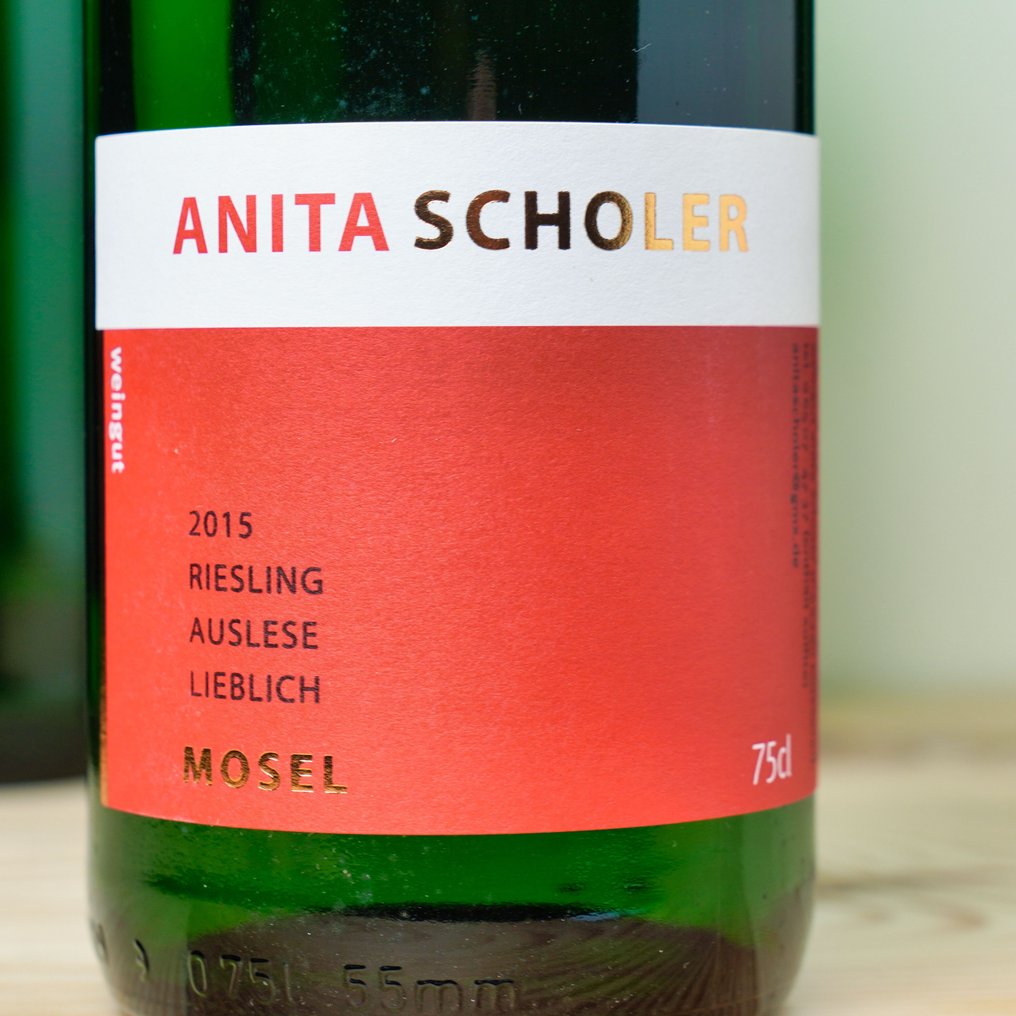 2015 Anita Scholer, Riesling Auslese, Klüsserather Bruderschaft - Mosel - 6 Bottles (0.75L) #3.2