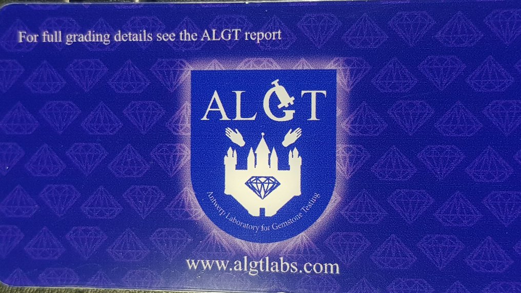 No Reserve Price - 1 pcs Diamond  (Natural)  - 0.31 ct - SI2 - Antwerp Laboratory for Gemstone Testing (ALGT) - S - T #2.2