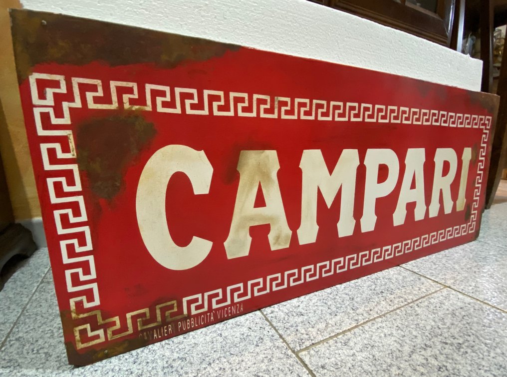 Campari - Advertising sign - ferro #3.2