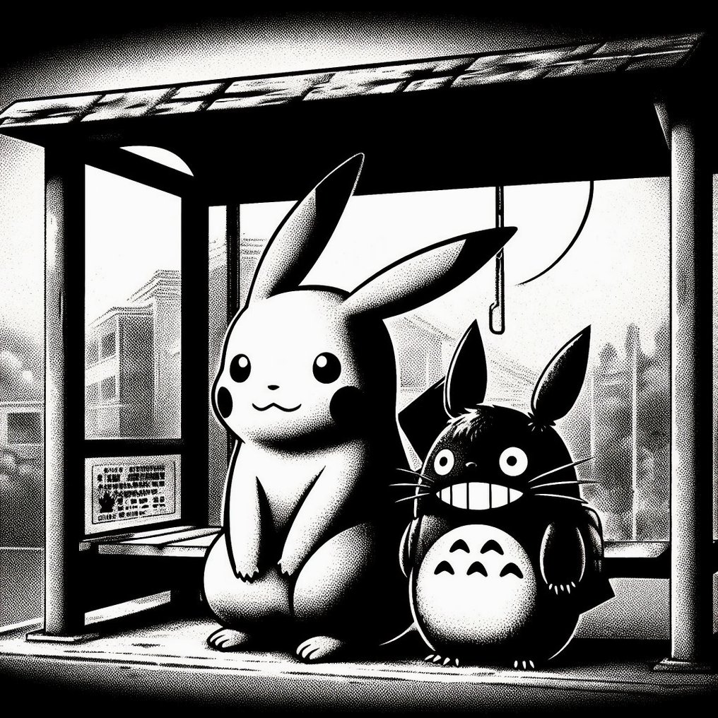 Henshin (Marco Celante) - Pokèmon - Pika Totoro - Pokemon/Hayao Miyazaki Tribute #1.0