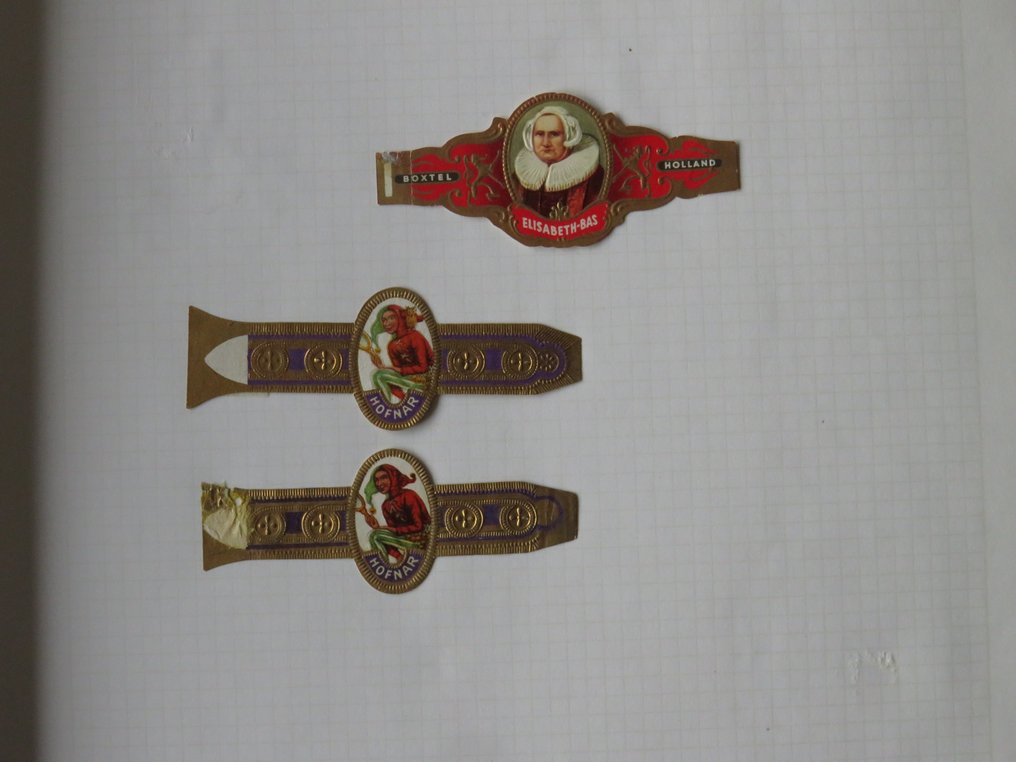 Themed collection - Book cigar bands (cigar labels) #2.1