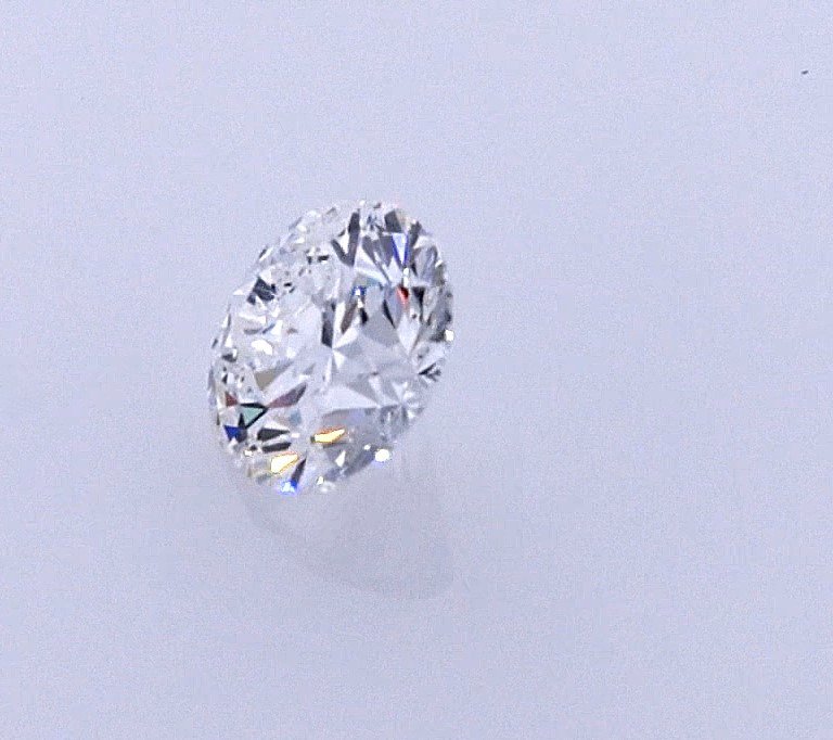 1 pcs Diamant - 0.40 ct - Rond - F - SI1 #1.2