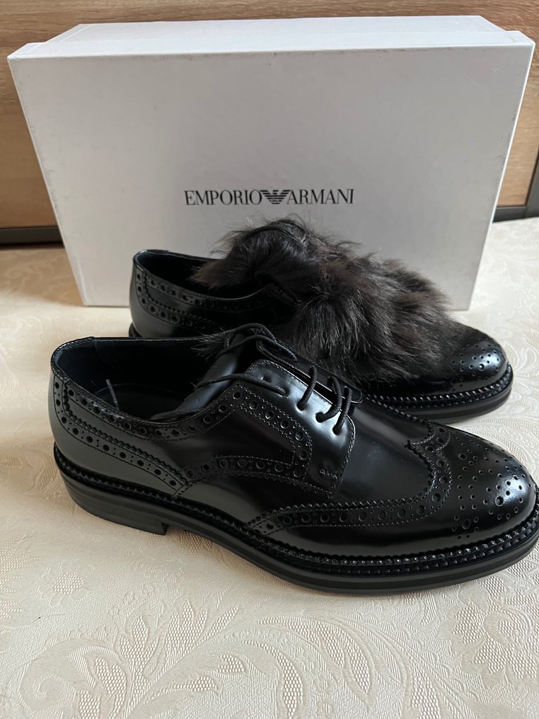 Emporio Armani - Zapatos con cordones - Tamaño: Shoes / EU 40 #2.1