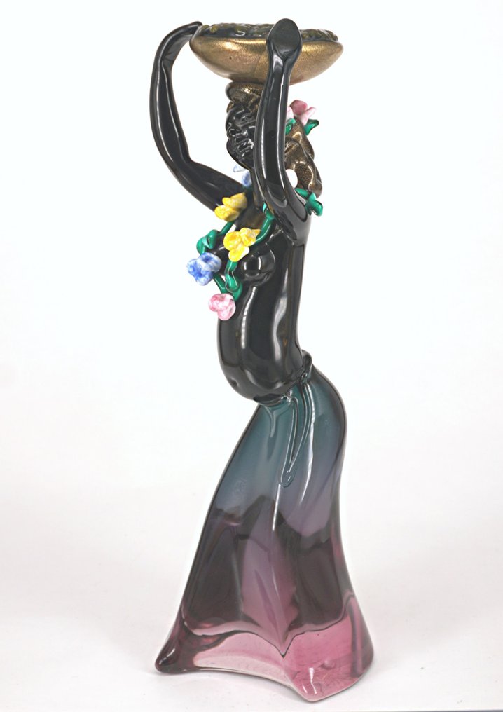 Attr. Seguso Vetri d'Arte - Skulptur, 36,5 cm - 36.5 cm - Glas - 1970 #1.1