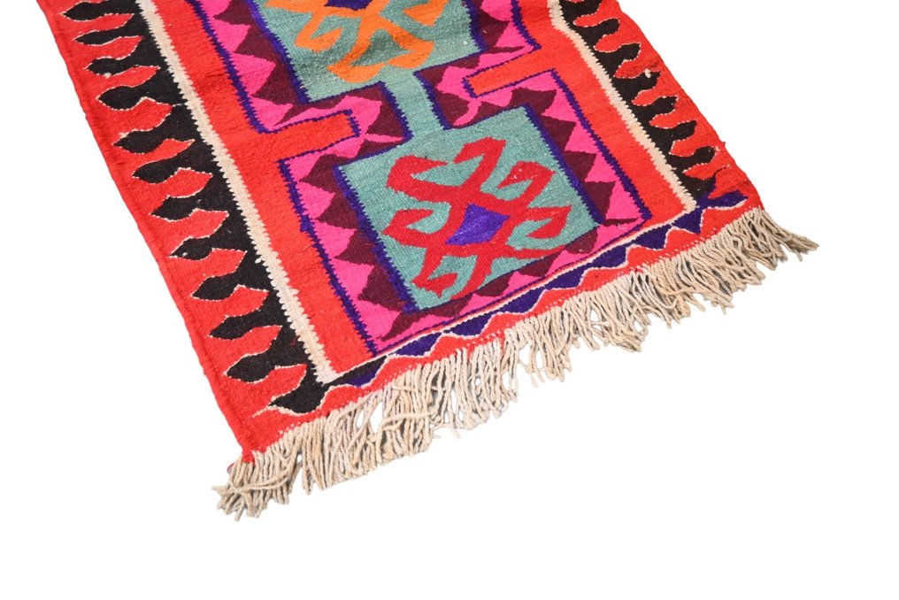 色彩繽紛的庫爾迪赫基 - 長條地毯 - 320 cm - 90 cm #3.2