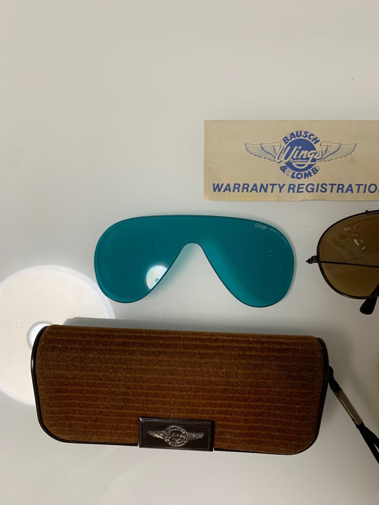 Bausch & Lomb U.S.A - Ray-Ban Wings Sonnenbrille inklusive Etui, Putztuch und doppel Linse - Gafas de sol #1.2