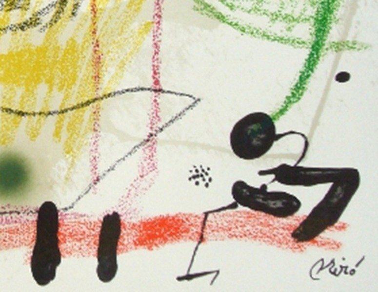 Joan Miro (1893-1983) - Joan Miró - Maravillas con variaciones acrosticas 13 #3.2