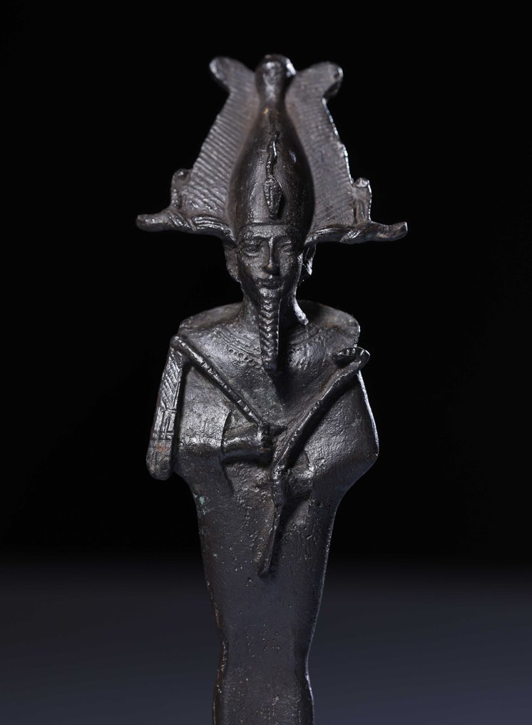 Altägyptisch Bronze Osiris - 16.5 cm #1.1