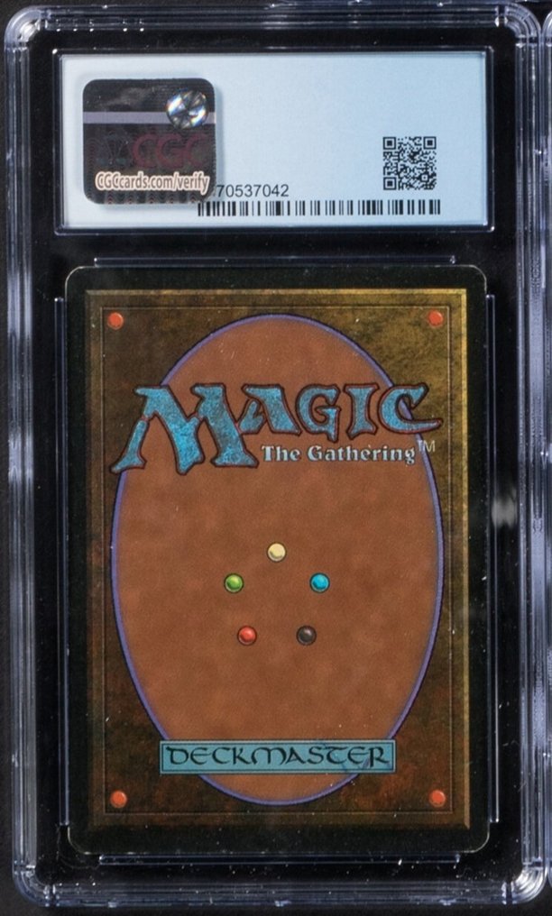 Wizards of The Coast - 1 Card - In the Eye of Chaos, Legends CGC NEAR MINT+ 7.5 Rare #1.2