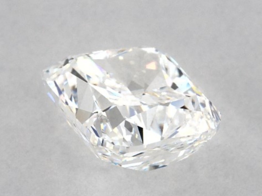 1 pcs Diamante - 4.01 ct - Almofada - E - VS2 #2.2