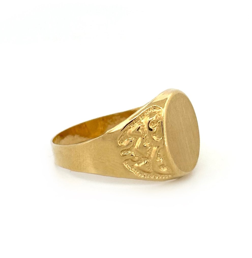 Anello da uomo - 3,8 grams - 18kt - Δαχτυλίδι - 18 καράτια Κίτρινο χρυσό #2.1