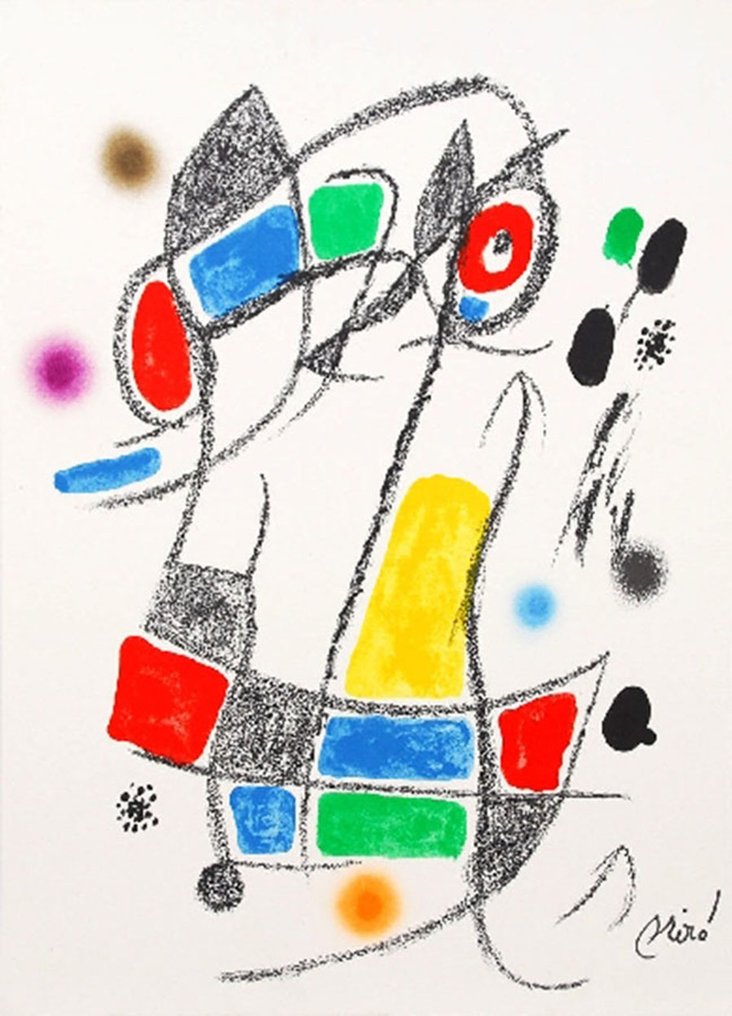 Joan Miro (1893-1983) - Joan Miró - Maravillas con variaciones acrosticas 1 #1.1