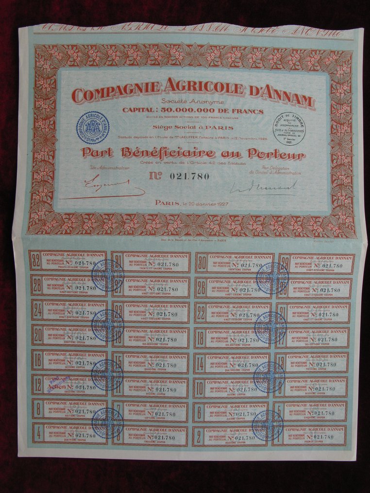 Bonds or shares collection - Old shares and bonds from 1896 to 1982 #3.1