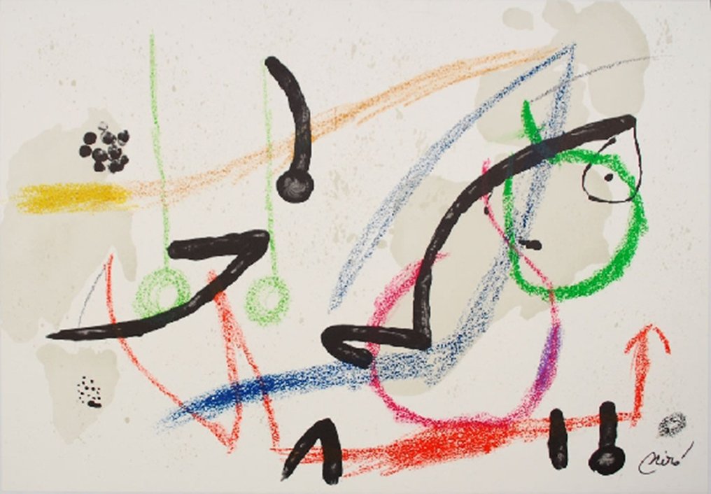 Joan Miro (1893-1983) - Joan Miró - Maravillas con variaciones acrosticas 7 #3.1