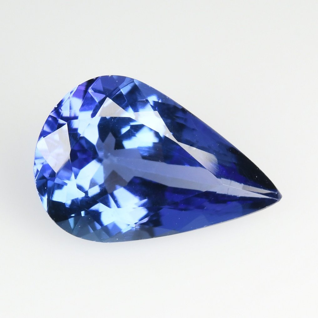 没有保留价 紫罗兰色, 蓝色 坦桑石  - 3.47 ct - 国际宝石研究院（IGI） #1.1