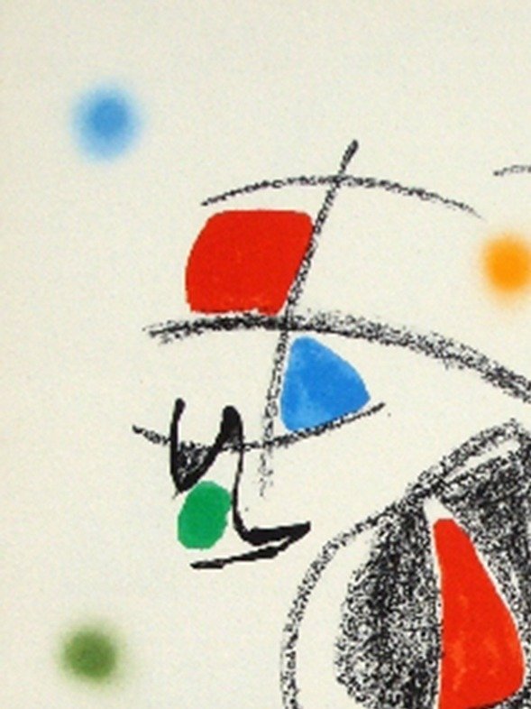 Joan Miro (1893-1983) - Joan Miró - Maravillas con variaciones acrosticas 17 #2.1