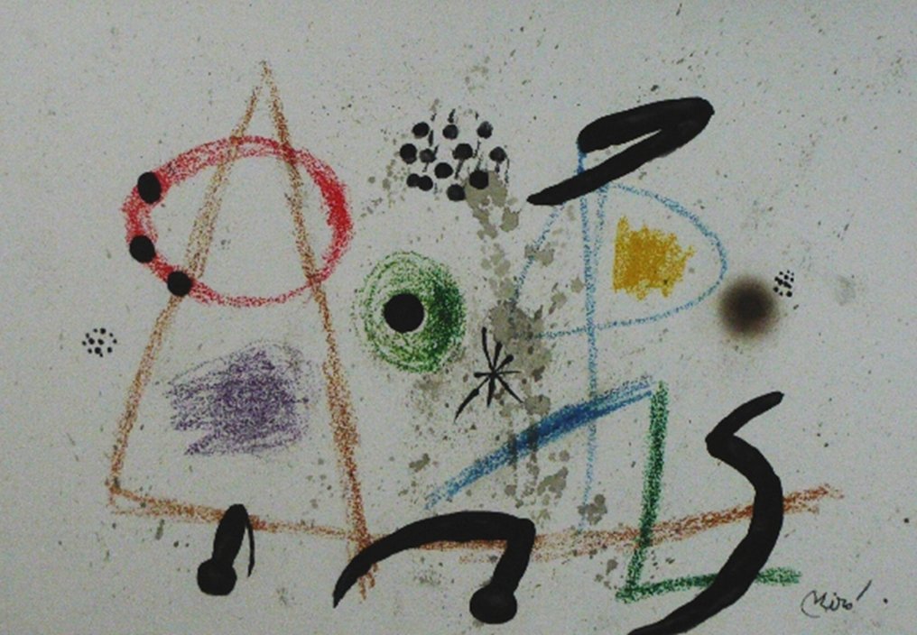 Joan Miro (1893-1983) - Joan Miró - Maravillas con variaciones acrosticas 3 #3.1