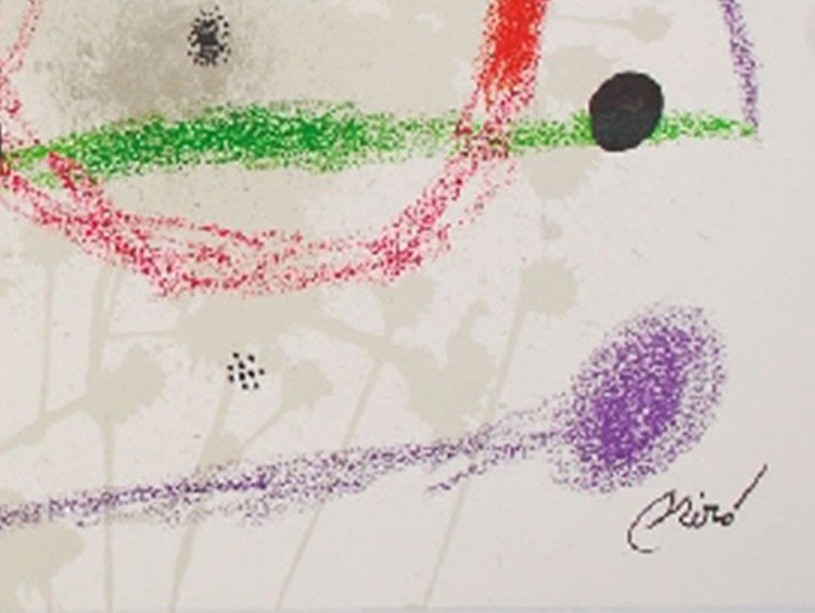 Joan Miro (1893-1983) - Joan Miró - Maravillas con variaciones acrosticas 5 #3.2