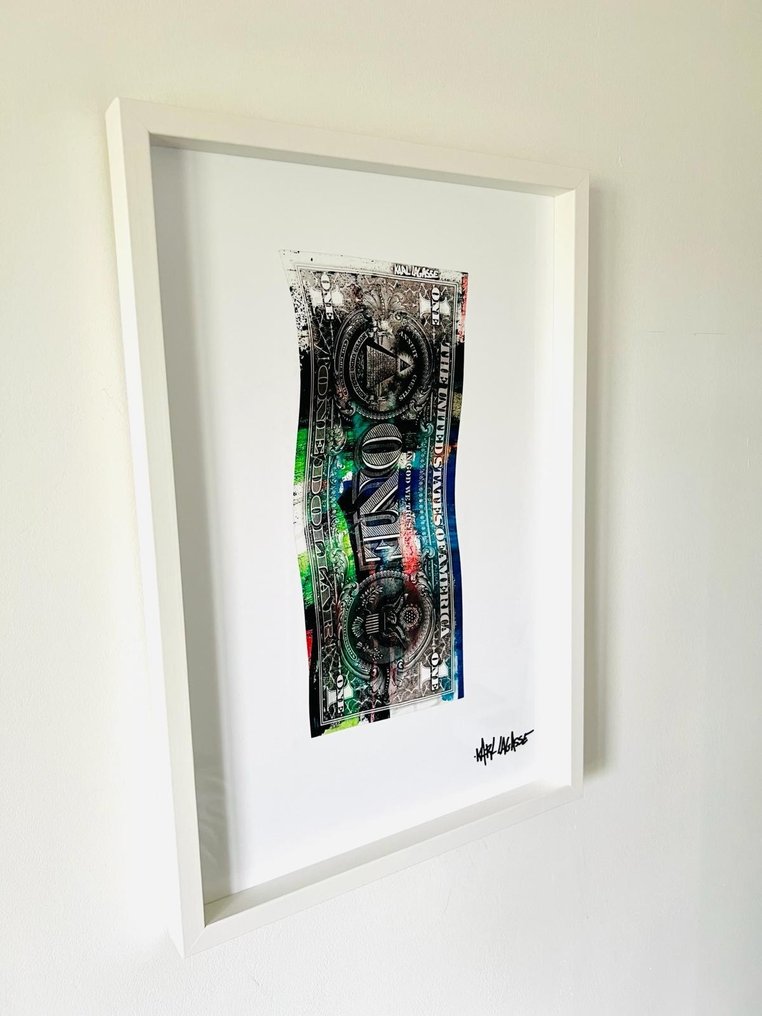 Karl Lagasse - ARTDOLLAR 37 - Vendu sans prix de réserve, dernière œuvre disponible. #2.1