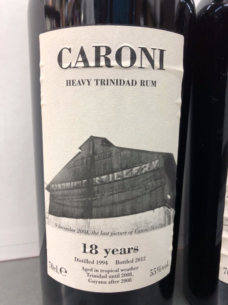 Caroni Velier - 1994 18 years Heavy & Full Proof + 1992 20 years Heavy  - b. 2012 - 70cl - 3 bottles #1.2