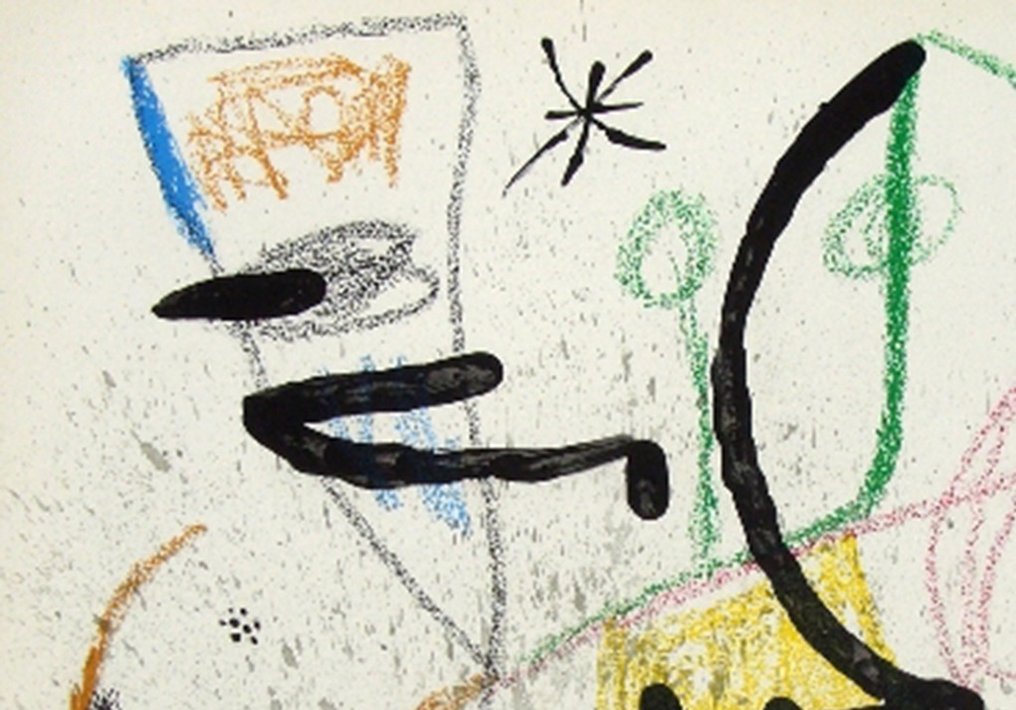 Joan Miro (1893-1983) - Joan Miró - Maravillas con variaciones acrosticas 9 #2.1