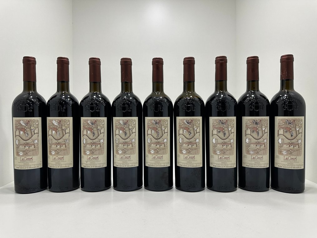 2000 Michele Chiarlo, La Court - Barolo Riserva - 9 Bottles (0.75L) #1.1