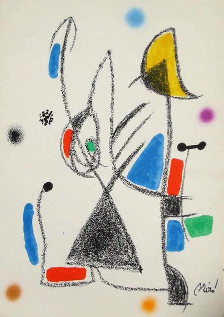 Joan Miro (1893-1983) - Maravillas con variaciones acrosticas 16 #3.2