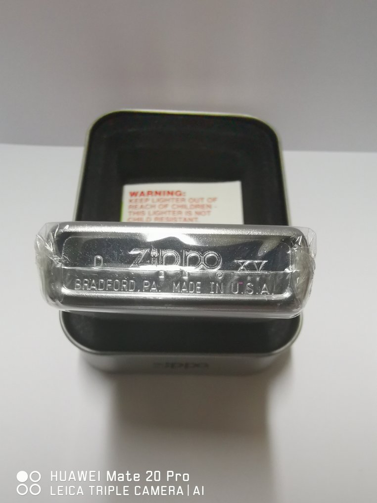 Zippo - Zippo Lucky Strike Pin Up de 1999 - Αναπτήρας τσέπης - Βαμμένο βουρτσισμένο ατσάλι χρωμίου #3.1