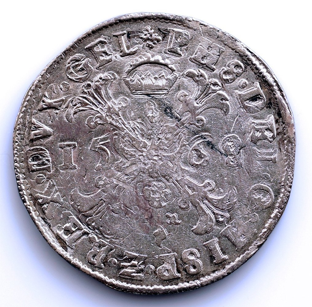 西班牙尼德蘭. Felipe II (1556-1598). Bourgondische Rijksdaalder 1568 Nimega - Escasa #1.1