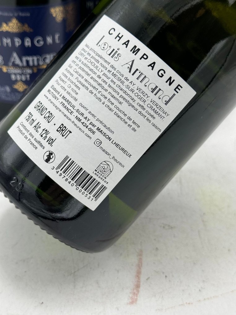 Louis Armand, Brut - Champagne Grand Cru - 6 Bottles (0.75L) #2.1