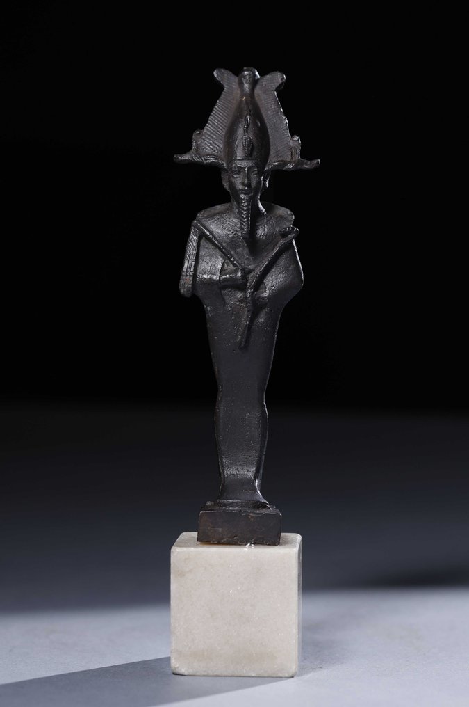 Ókori egyiptomi Bronz Ozirisz - 16.5 cm #1.2