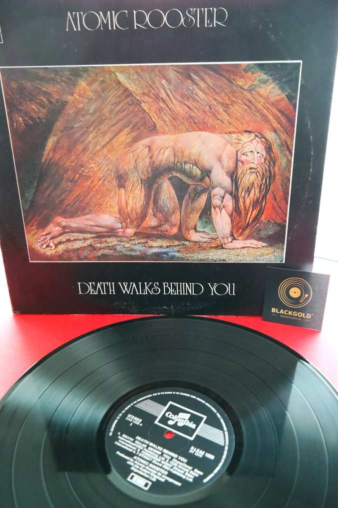 Atomic Rooster - Death Walks Behind You  / The Prog-Legend In A Rare Malaysia Pressing Release - LP-levy - 1st Pressing - 1970 #1.1
