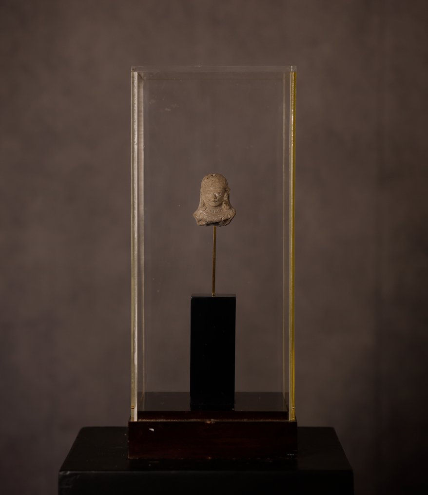 Précolombien Sculpture précolombienne avec licence d'exportation espagnole - 5 cm #1.2