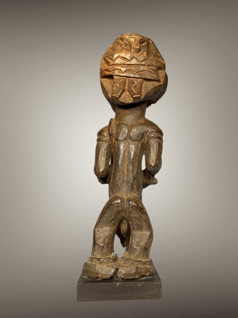 Male sculpture with base - 50 cm - Hemba - DR Congo  (No Reserve Price) #2.1