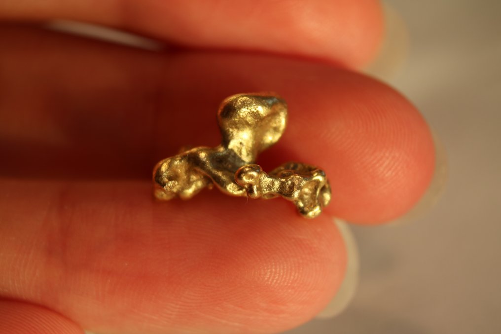 Gull Klump - Høyde: 18 mm - Bredde: 11 mm- 3.78 g - (1) #2.1