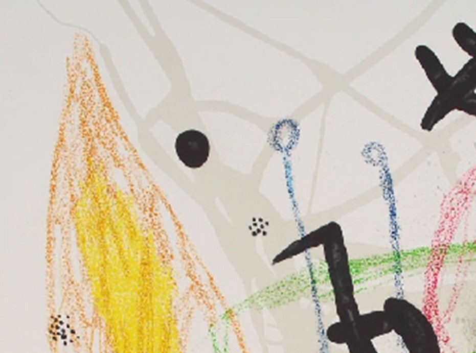 Joan Miro (1893-1983) - Joan Miró - Maravillas con variaciones acrosticas 5 #2.2