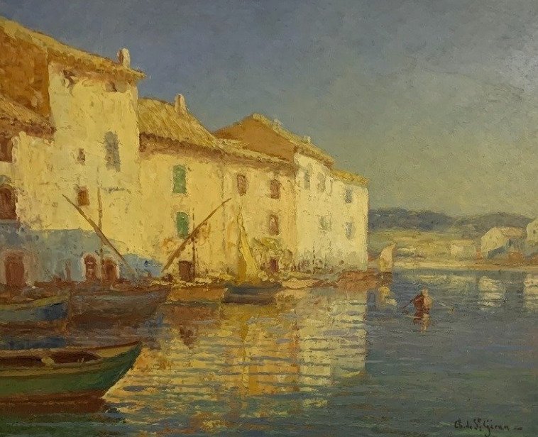 Charles De Saint-Geran (1884-1963) - Port de Martigues #1.1