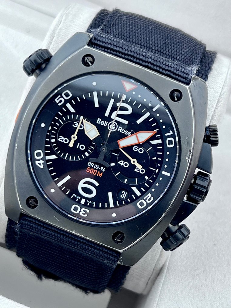 Bell & Ross - BR 02 Marine Diver's Automatic Chronograph - - BR02-94 - 男士 - 2000-2010 #1.1