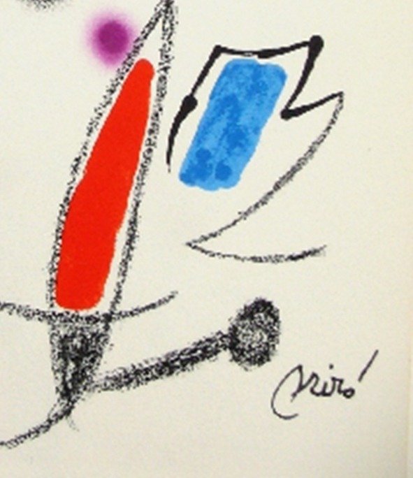 Joan Miro (1893-1983) - Joan Miró - Maravillas con variaciones acrosticas 10 #2.1