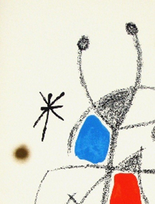 Joan Miro (1893-1983) - Joan Miró - Maravillas con variaciones acrosticas 8 #2.1