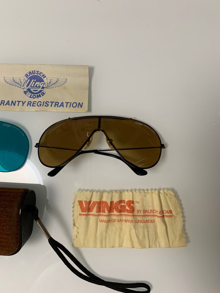 Bausch & Lomb U.S.A - Ray-Ban Wings Sonnenbrille inklusive Etui, Putztuch und doppel Linse - Gafas de sol #2.1