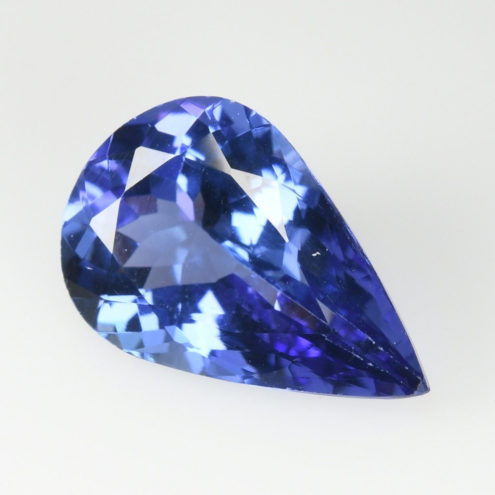 Albastru, Violet Tanzanite  - 3.47 ct - IGI (Institutul gemologic internațional) #1.2