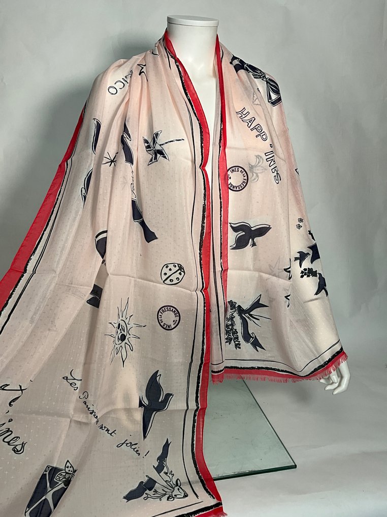 Inès De La Fressange Paris - INÈS DE LA FRESSANGE / VENTE PRIVÉ LISE - Stuła (szal) #4.3