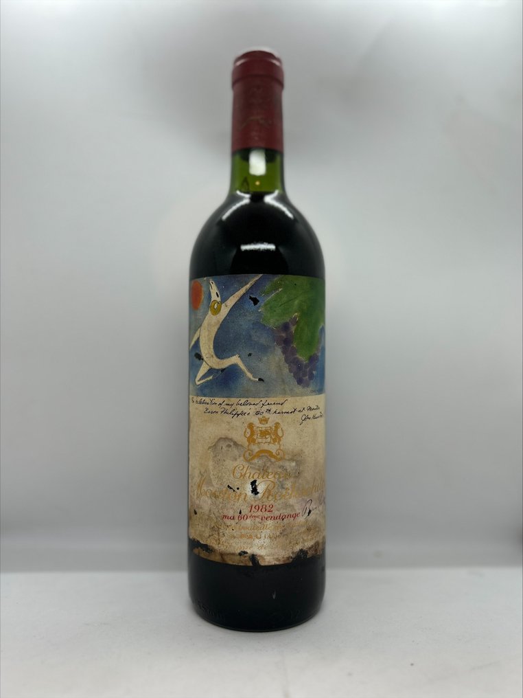 1982 Château Mouton Rothschild - Pauillac 1er Grand Cru Classé - 1 Bottle (0.75L) #1.1