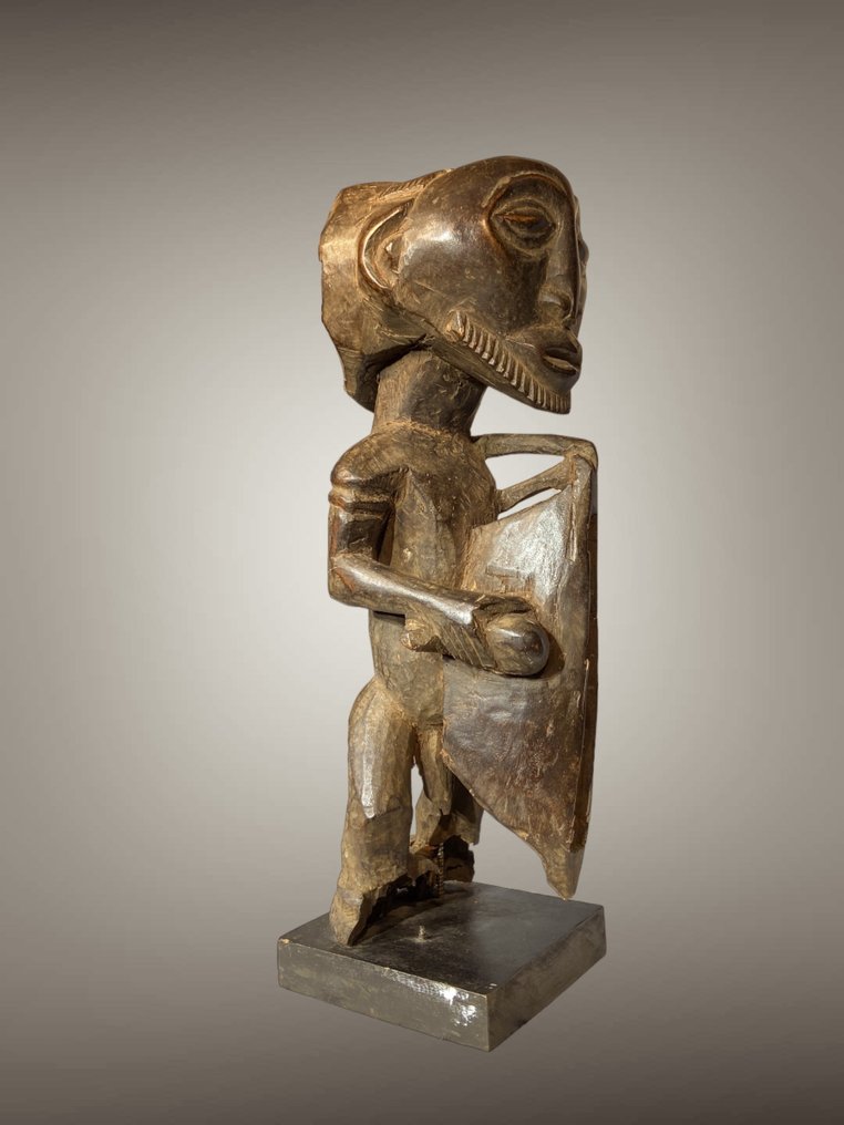 Sculptură masculină cu bază - 50 cm - Hemba - DR Congo  (Fără preț de rezervă) #1.1