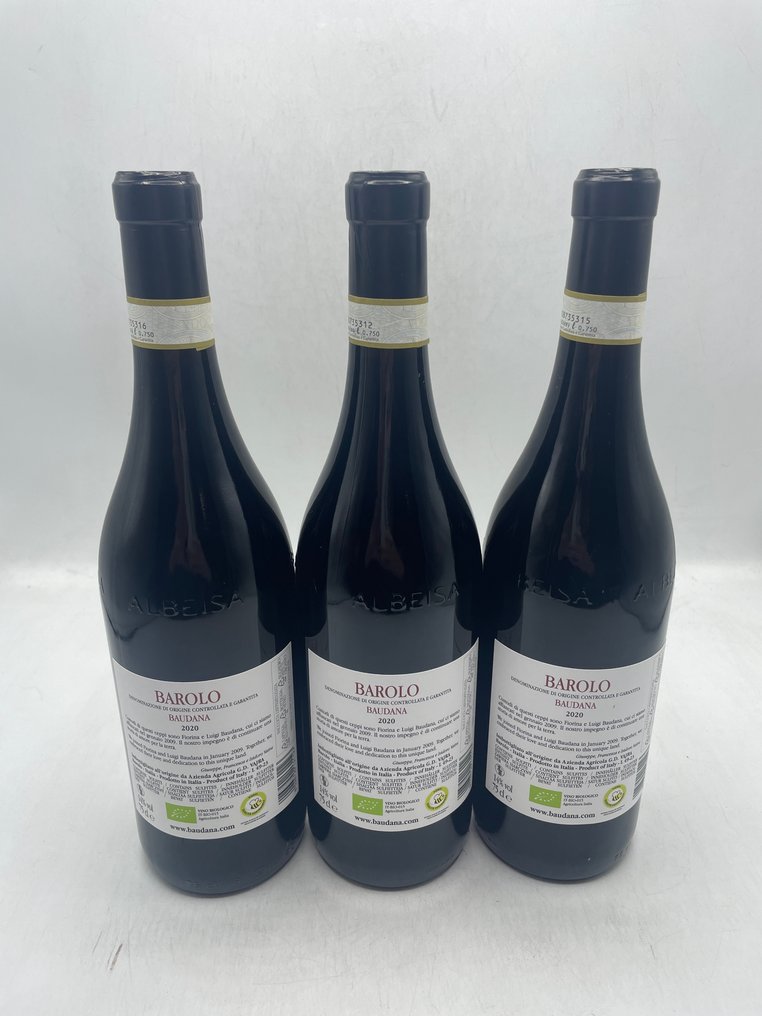 2020 G. D. Vajra Luigi Baudana Baudana - 巴罗洛 DOCG - 3 Bottles (0.75L) #2.1