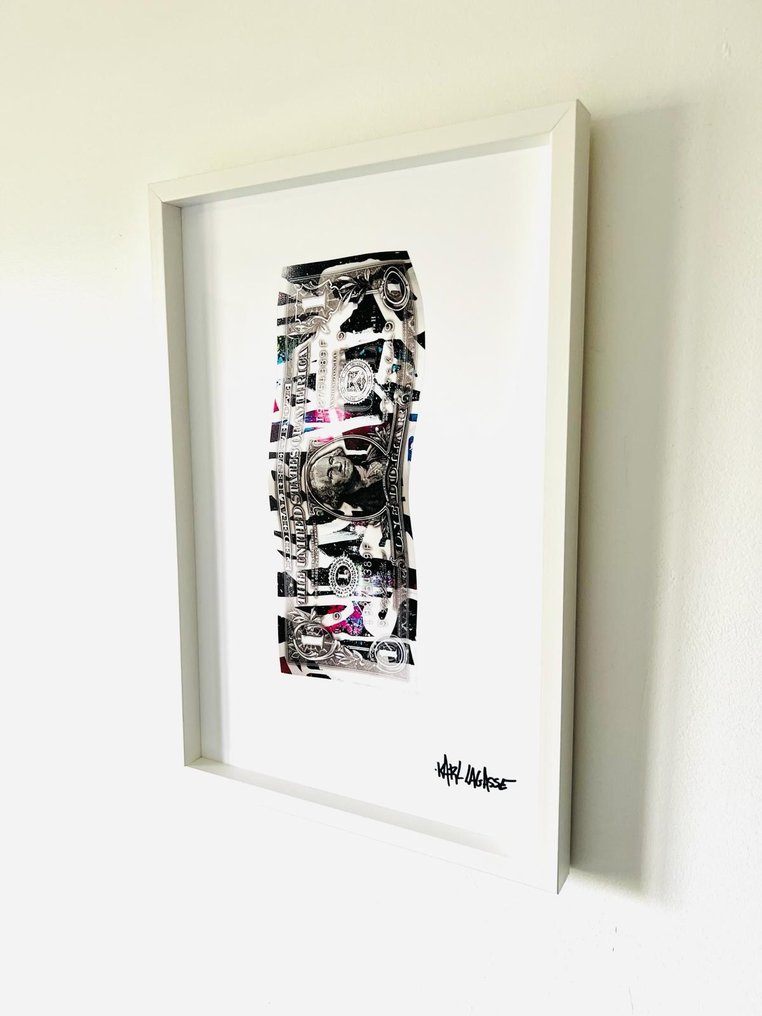 Karl Lagasse - ARTDOLLAR 32  - Vendu sans prix de réserve, dernière œuvre disponible. #2.1