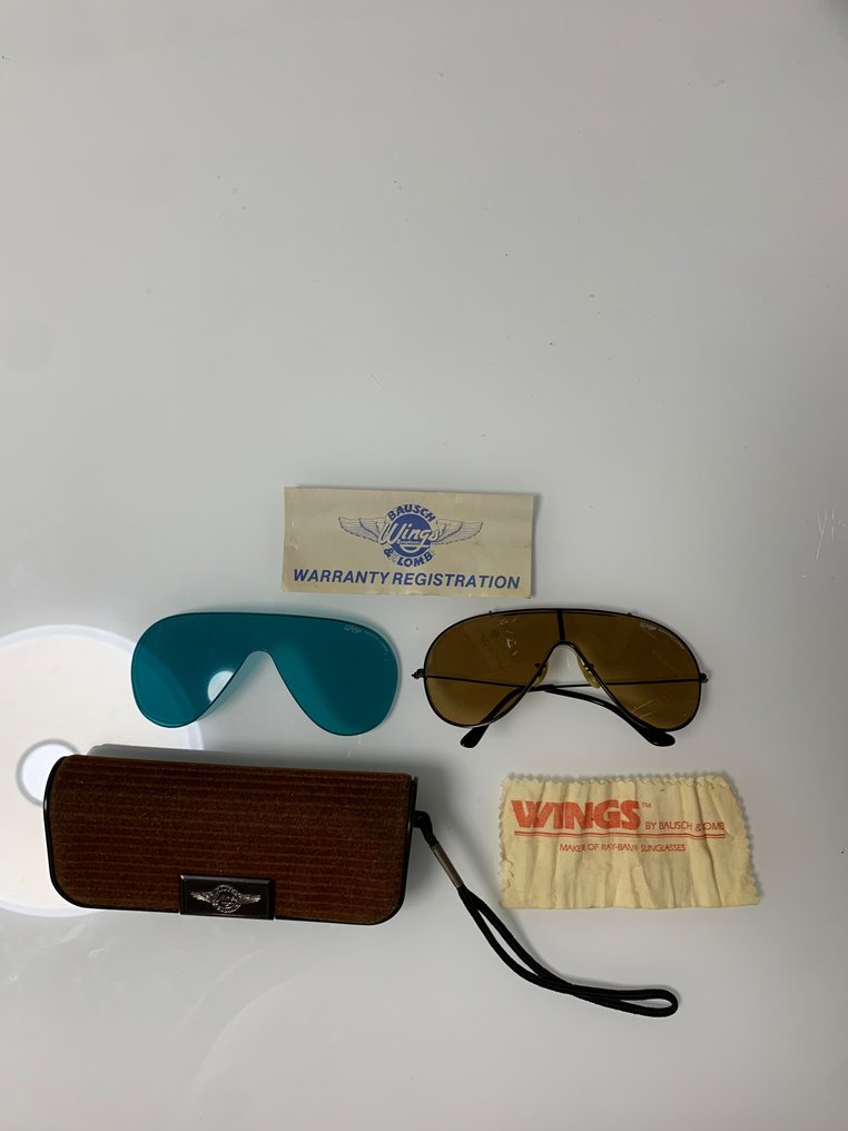 Bausch & Lomb U.S.A - Ray-Ban Wings Sonnenbrille inklusive Etui, Putztuch und doppel Linse - Gafas de sol #1.1